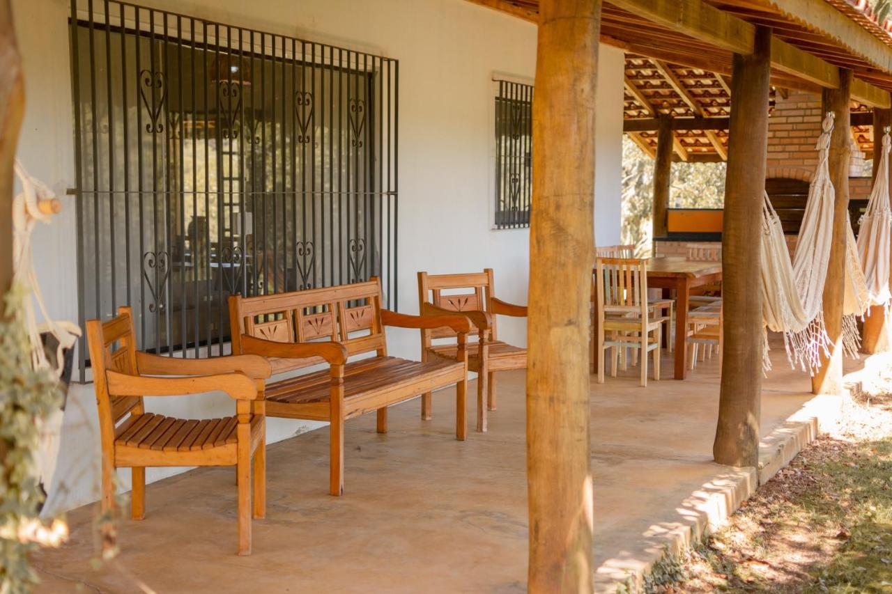 Casa em Bueno Brandão(MG) com Cachoeira Particular Exterior foto
